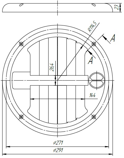 Дефлектор G&C 35-2410 - 2